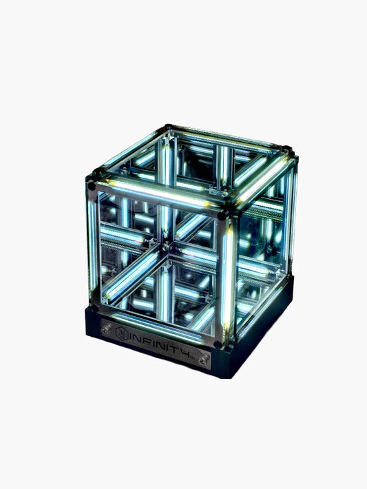 Tech-Style Cube Ambient Desktop Lamp